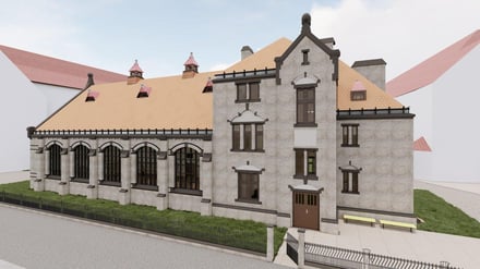Modernizacja energetyczna sali gimnastycznej i budynku B w Zespole Szkół Zawodowych nr 5 przy ul. Dawida 7 we Wrocławiu